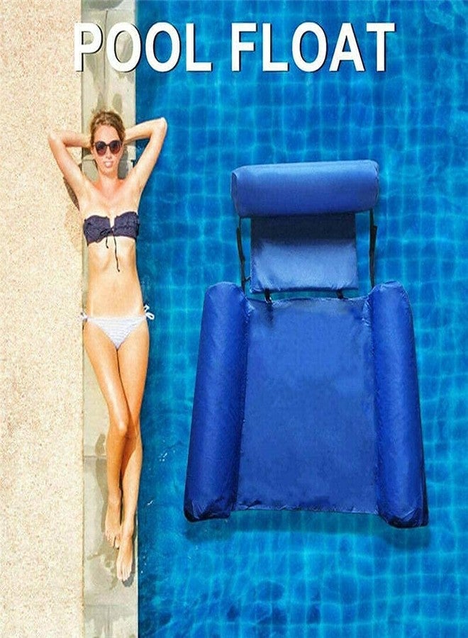 PREXI Ultimate Comfort: Adults' Inflatable Pool Float Lounge Chair with Pump - Water Hammock Pool Toy for Relaxing Summer Lounging - Image 4